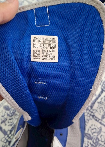 Mavi Gri Erkek Güreş ayakkabısı - Görsel 4