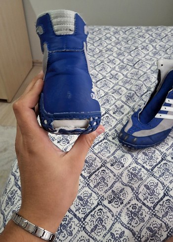 Mavi Gri Erkek Güreş ayakkabısı - Görsel 8