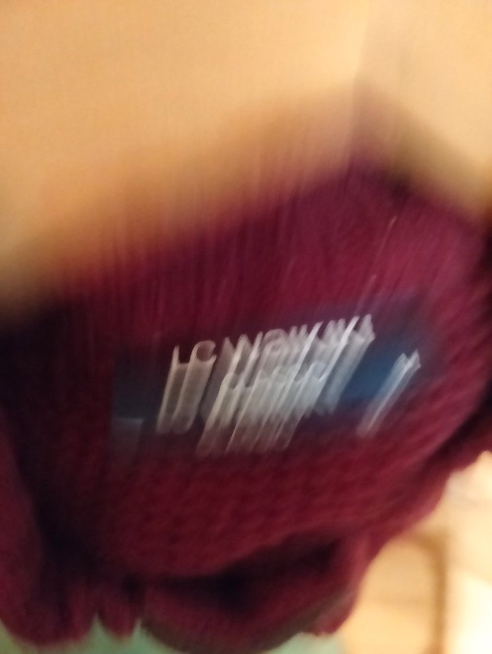 Düğmeli Bordo Yüksek Yaka Erkek Kazak - Görsel 3