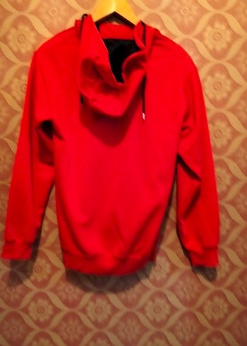 Kırmızı Sweatshirt Uzun Kollu - Görsel 2