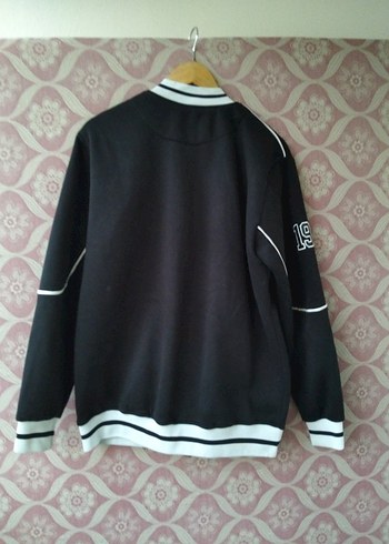 Diğer Düğmeli Siyah Erkek Çocuk Sweatshirt