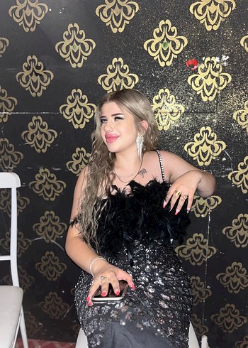 Siyah Parlak Straplez Uzun Gotik Elbise - Görsel 2