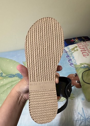 Diğer Kahverengi Toka Detaylı Kadın Sandalet