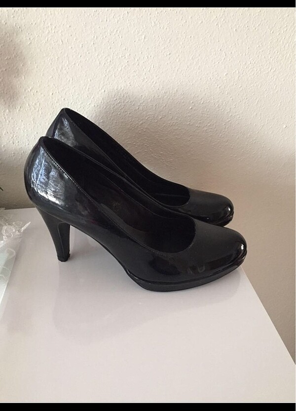 Siyah rugan ayakkabı - Görsel 2