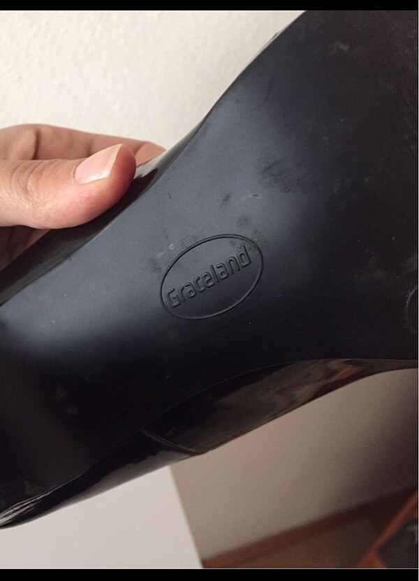 Siyah rugan ayakkabı - Görsel 3