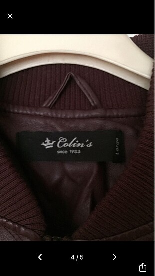 Colin?s hiç giyilmemiş deri ceket - Görsel 3