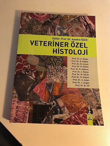 Veteriner özel histoloji