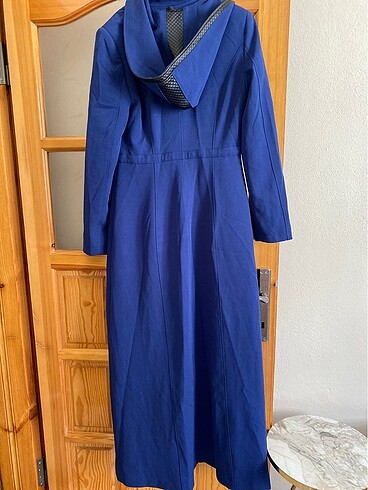 40 Beden lacivert Renk Kışlık uzun kaban