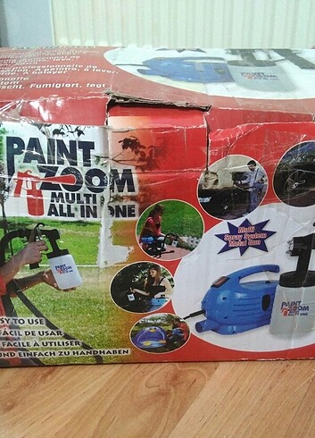 Paint Zoom Sprey Boya ve dezenfekte pompası 