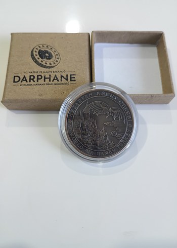 Hezarfen Ahmet Çelebi bronz - Görsel 2