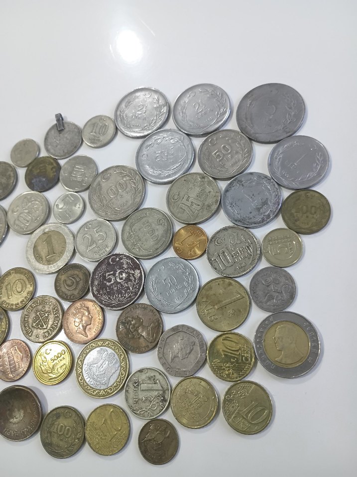 Madeni Paralar yerli yabancı - Görsel 3