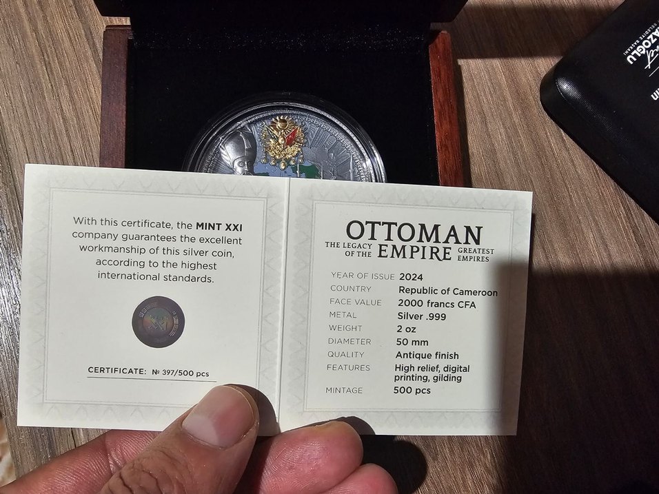 2024 Osmanlı İmparatorluğu Hatıra Parası - Görsel 3