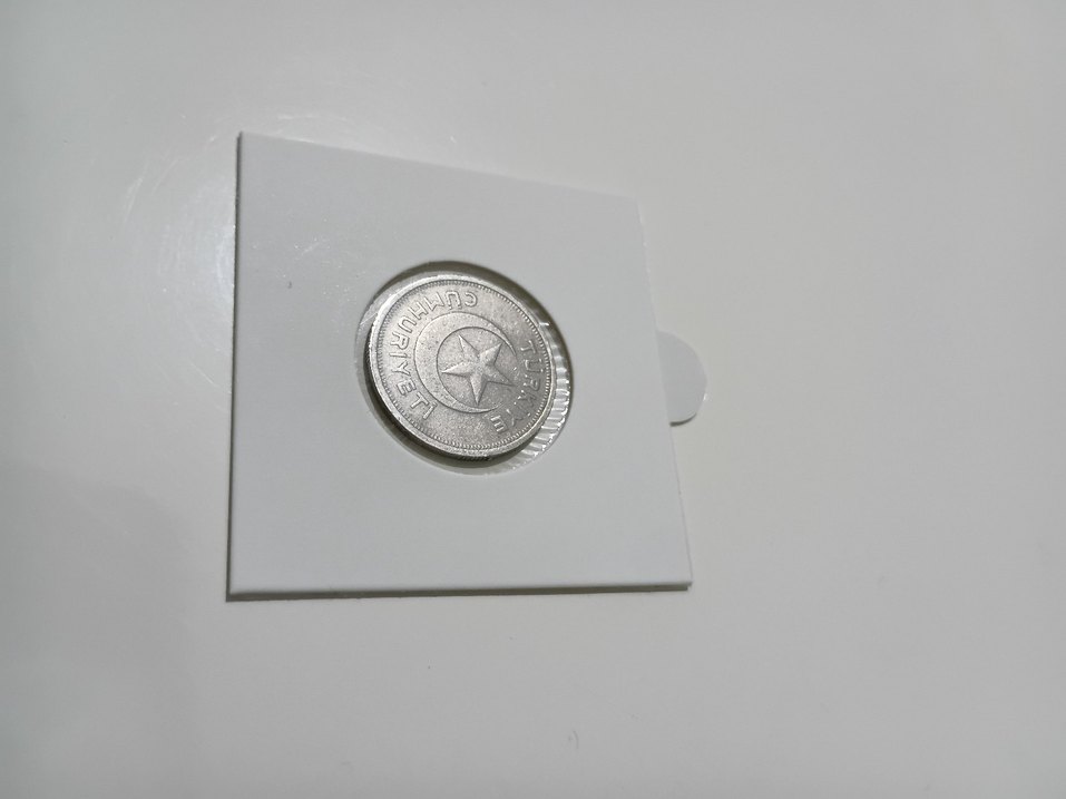 1939 Gri 5 Kuruş hatıra para - Görsel 2