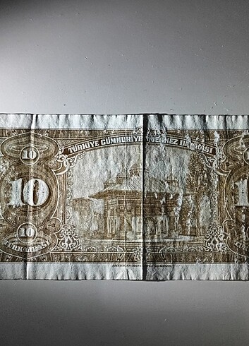 4. Emisyon inönü 10 lira
