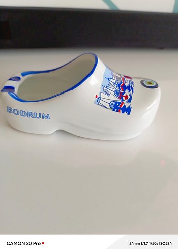 Beyaz Renkli Bodrum Temalı Seramik Biblo - Görsel 2