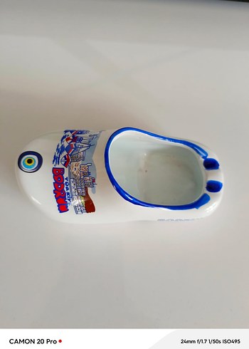 Beyaz Renkli Bodrum Temalı Seramik Biblo - Görsel 4