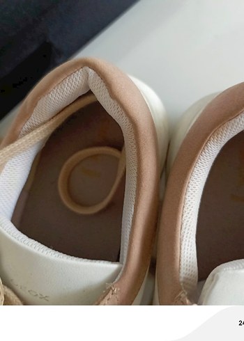 Bej Kadın Dolgu Topuk Spor Ayakkabı - Görsel 5