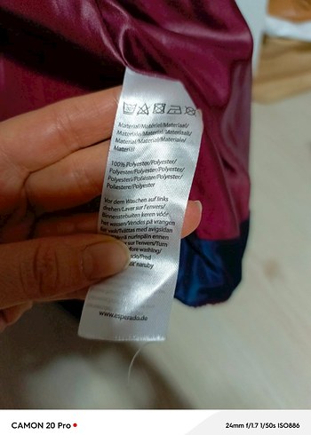 Bordo Kadın Mont, Yüksek Yakalı, Düğmeli - Görsel 6