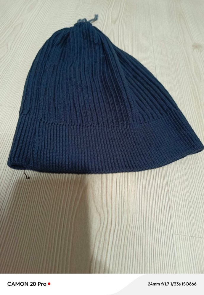 erkek Lacivert Örgü Bere - Görsel 4