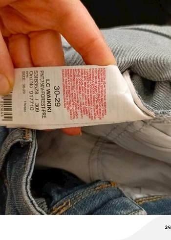 Erkek Lacivert Denim Regular Fit Günlük Kot Pantolon - Görsel 8