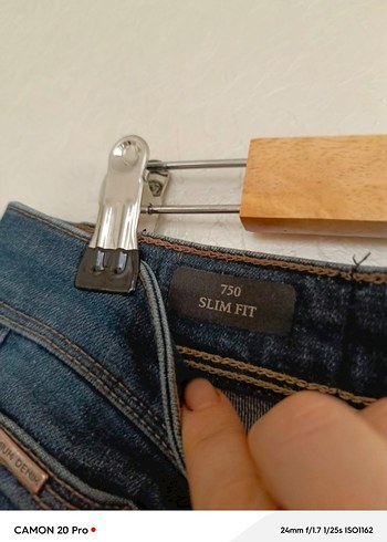 Erkek Lacivert Denim Regular Fit Günlük Kot Pantolon - Görsel 4
