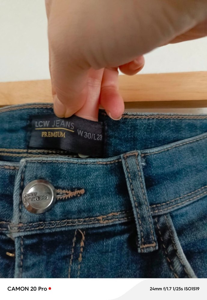 Erkek Lacivert Denim Regular Fit Günlük Kot Pantolon - Görsel 5