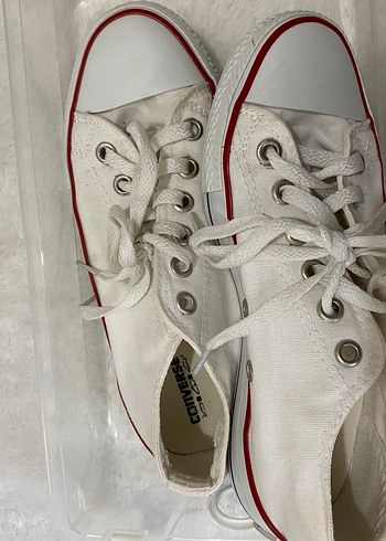 Kadın Beyaz Düz Tabanlı Spor Ayakkabı - Görsel 2