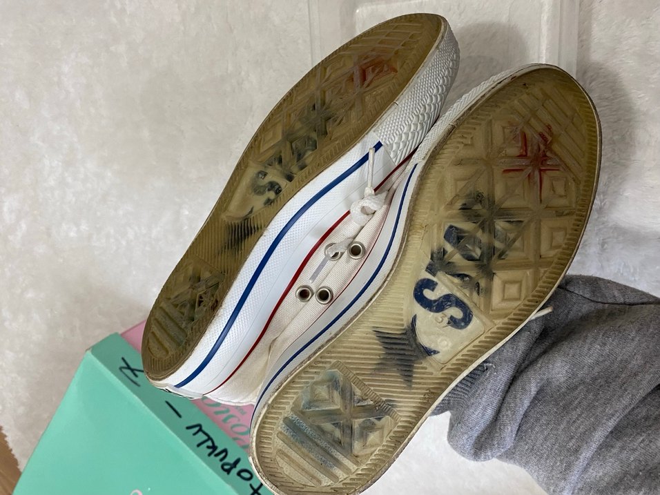 Kadın Beyaz Düz Tabanlı Spor Ayakkabı - Görsel 4