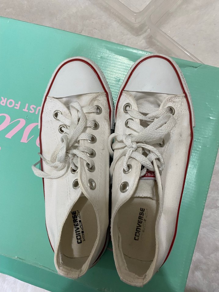 Kadın Beyaz Düz Tabanlı Spor Ayakkabı - Görsel 3