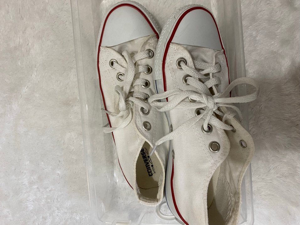 Kadın Beyaz Düz Tabanlı Spor Ayakkabı - Görsel 2