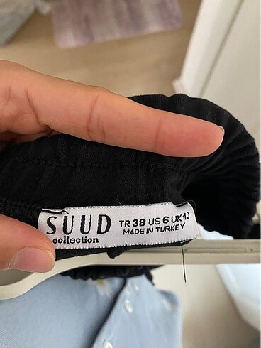 m Beden siyah Renk Suud eşofman altı