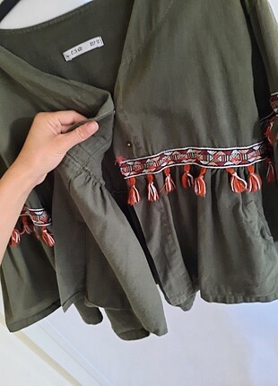 m Beden haki Renk Zara model