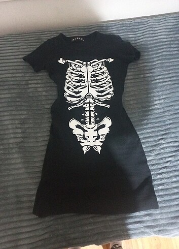 Skeleton elbise