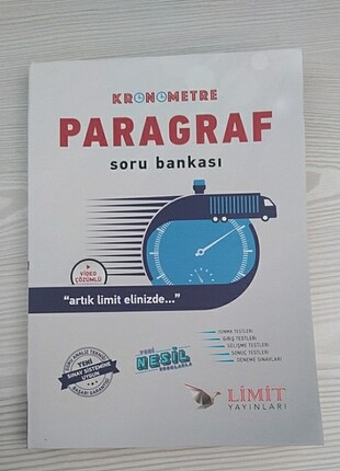 Limit yayınları kronometre paragraf