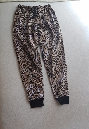 leopar desenli esofman