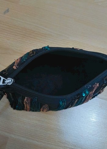 Çok Renkli Deri Kadın Makyaj Çantası Fermuarlı tekli ilan açarım - Görsel 10