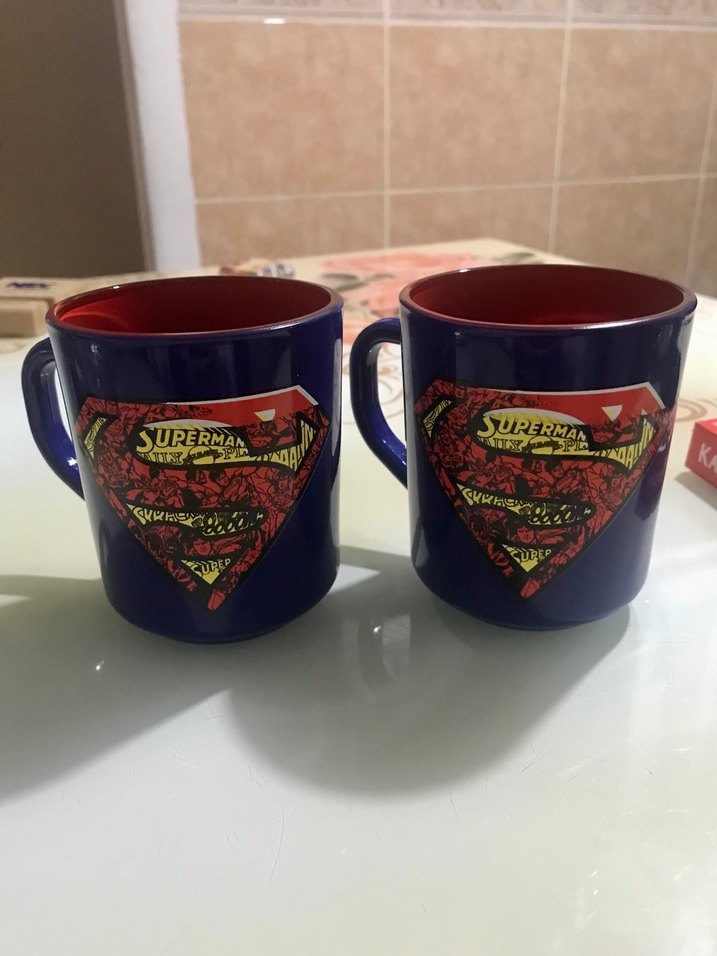 Renkli Superman Temalı Mavi Kupa tekli ilan açabilirim - Görsel 2
