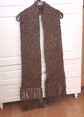 Örgü Kadın Bere - Bohem Tarz atkı - Görsel 3