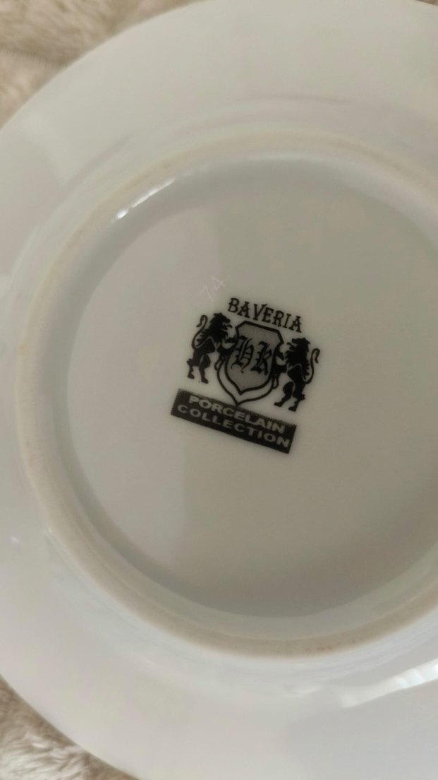 Beyaz ve Gri Desenli 5lı Kahve Fincan Seti - Görsel 2