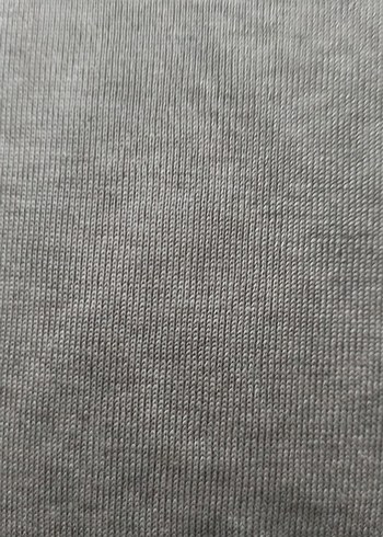 Gri V Yaka Kolsuz Süveter - Görsel 4