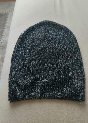 Gri Örgü Bere - Görsel 2