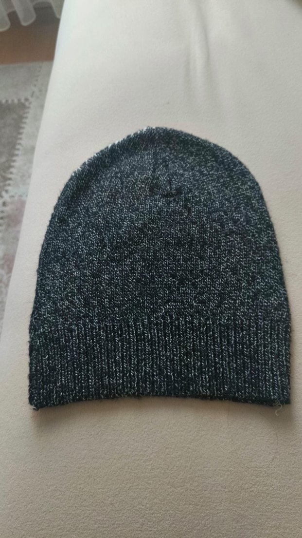 Gri Örgü Bere - Görsel 2