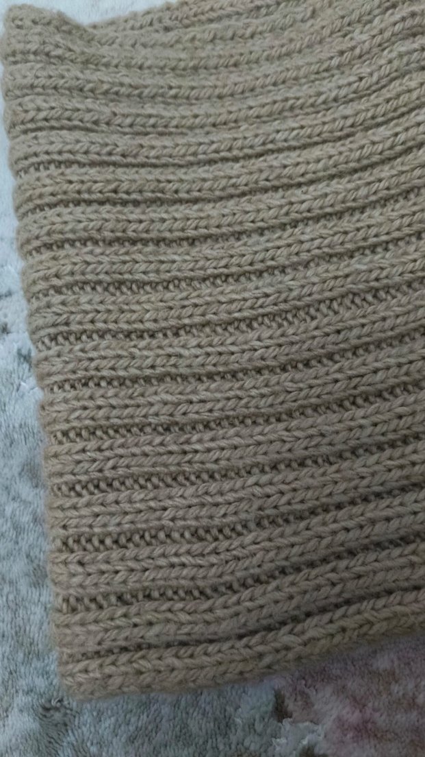 Bej el Örgüsü Boyunluk - Görsel 2