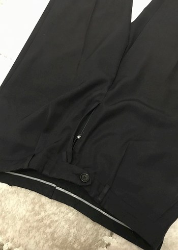 Siyah Erkek Kumaş Pantolon - Görsel 4