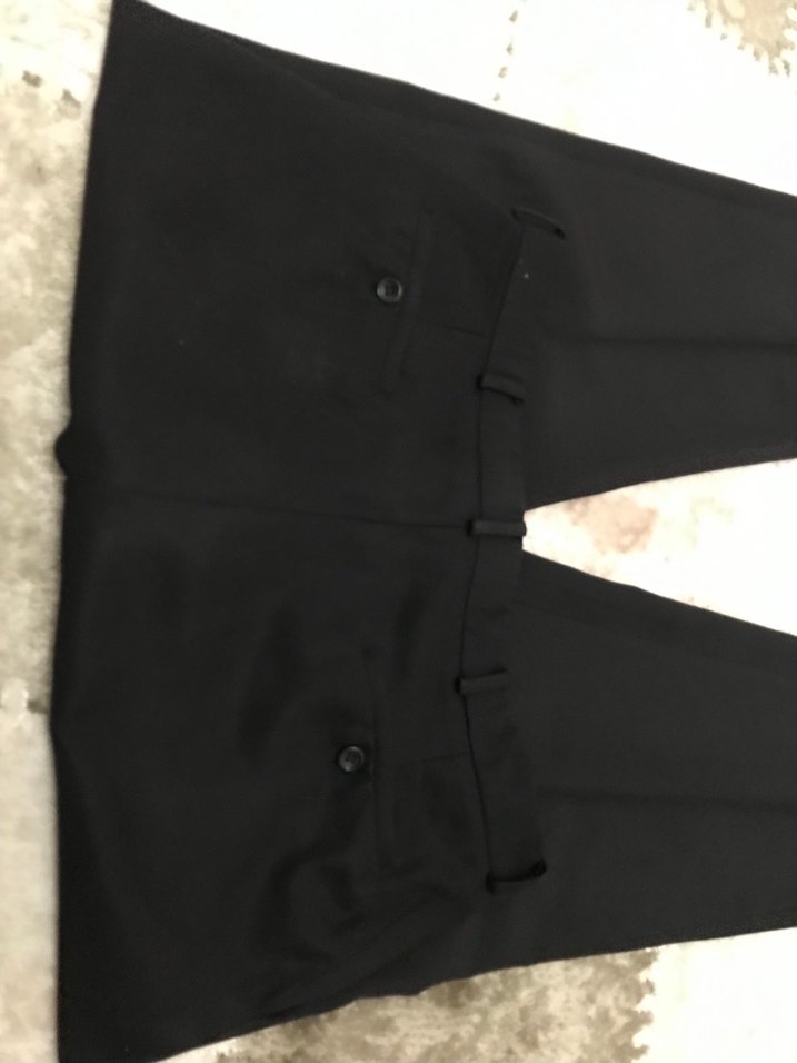 Siyah Erkek Kumaş Pantolon - Görsel 5