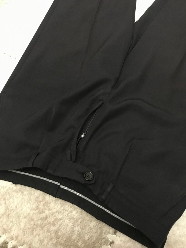 Siyah Erkek Kumaş Pantolon - Görsel 4