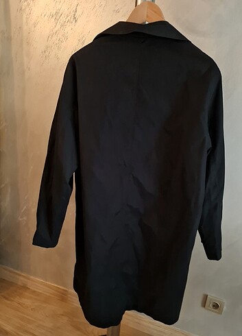 H&M Siyah trençkot