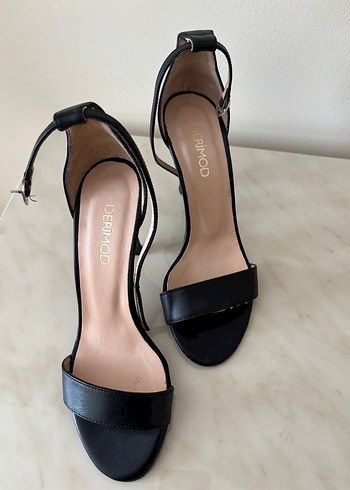38 Beden siyah Renk Siyah Tokalı Stiletto Kadın Abiye Ayakkabı