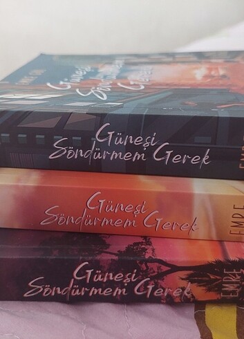 Güneşi söndürmem gerek kitap seti