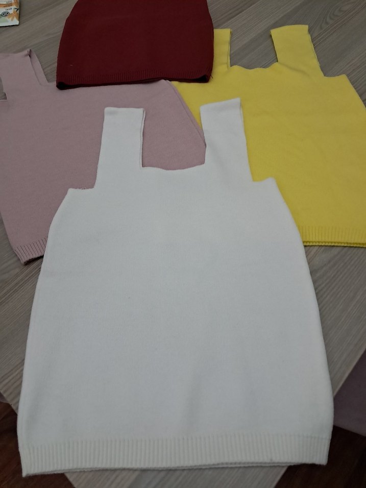 Kız ÇocukÖrgü Kolsuz Süveter veya ceket içi - Görsel 3